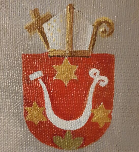 Datei:Wappen Abt Bernard Kaelin.jpg