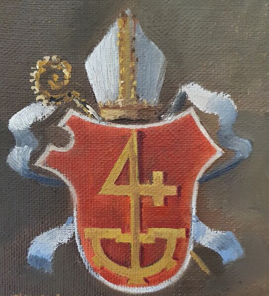 Datei:Wappen Abt Stephan Kauf.jpg