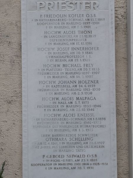 Datei:Grabtafel II Pfarrkirche Marling.jpg